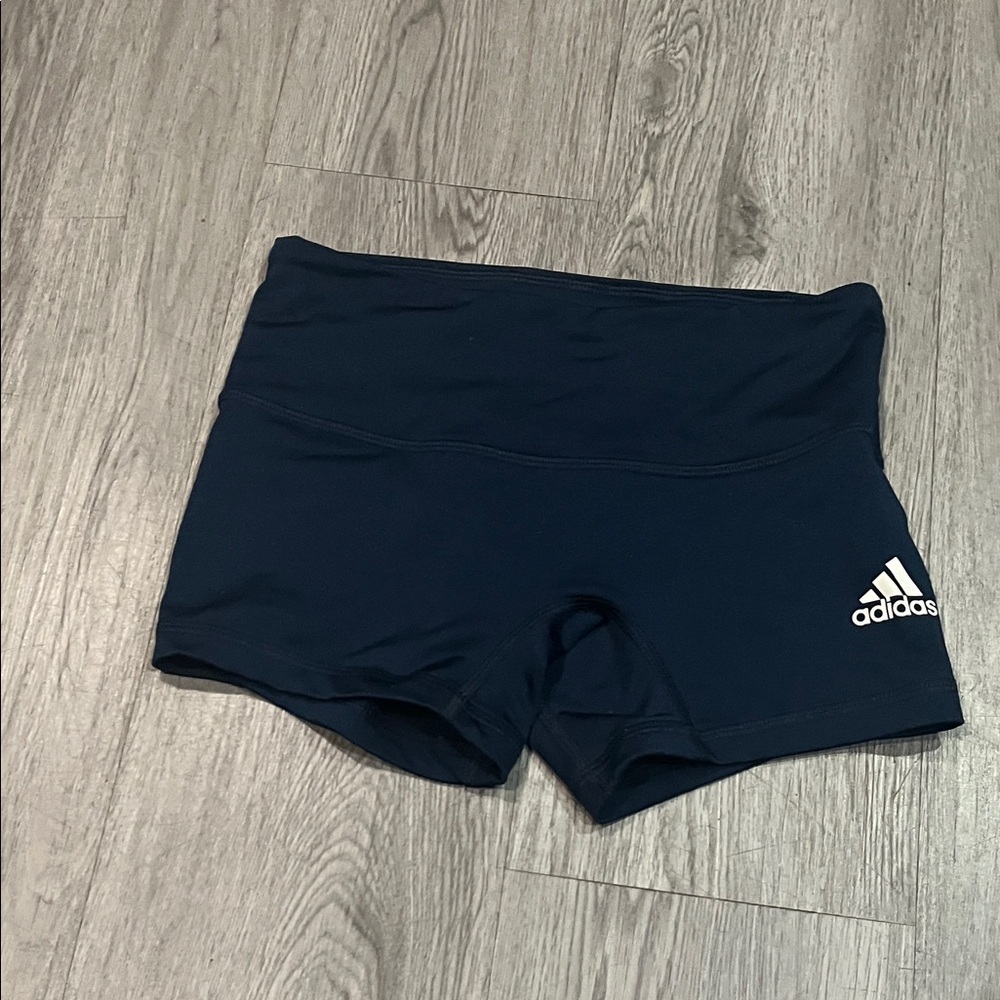 Adidas Women's Dark Blue Athletic Shorts